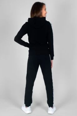 Unisex Zip Hoodie -Pineapple kids black zip jacket 05