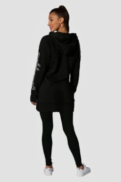 Longline Logo Hoodie -Pineapple loopback ll hoodie black TH15440A1 03 650c6265 fcfc 465c ab1a 8c2865631522