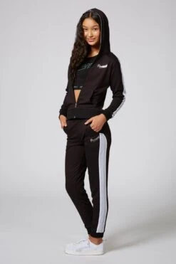 Mesh Stripe Zip Hoodie -Pineapple mesh stripe zip hoodie black JH0011CA1 04 5e549162 62a4 4bb8 a507 7ee339d93f1f