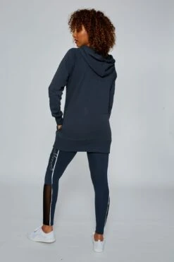 Retro Hoodie -Pineapple pineapple retro hoodie charcoal th15810a6 04