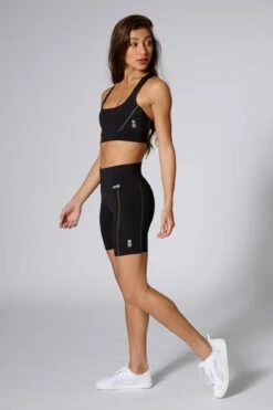 Performance Cycling Shorts -Pineapple poly elastane cyclying short black PS15450A1 03 f51c9987 778e 4bc4 8161 4555e29b2ef3