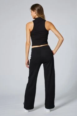 Straight Leg Stripe Trousers -Pineapple straight leg stripe jogger 03