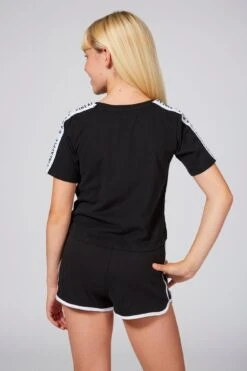 Stripe Shorts -Pineapple stripe shorts black ps1546ca1 04 50237465767 o