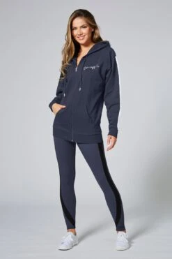 Stripe Zip Hoodie 6 Stripe Zip Hoodie -Pineapple stripe zip hoodie JH00170A6 03