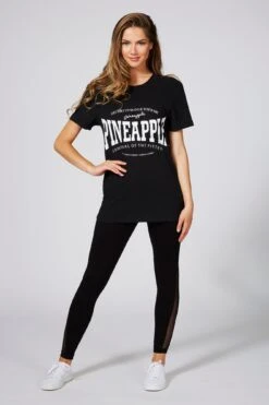 Unisex T-Shirt -Pineapple unisex tee black TS04810A1 02