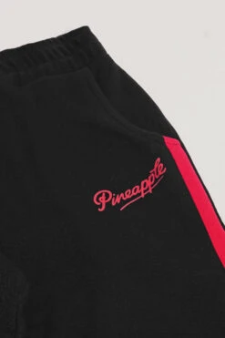 Pocket Joggers With Stripe -Pineapple women black stripe pocket joggers PT18740A1 05