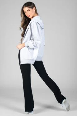 Bootcut Jersey Trousers -Pineapple womens black bootcut jersey trousers 04