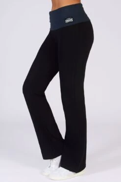 Fold Waistband Jersey Trousers