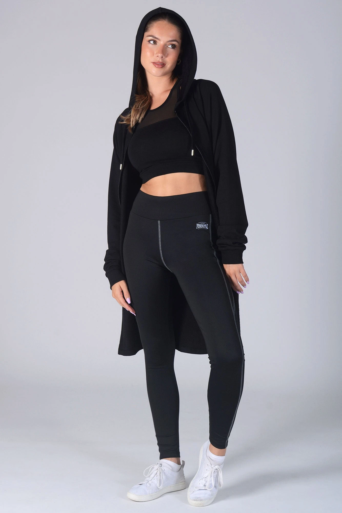 Longline Zip Hoodie 2 Longline Zip Hoodie - Image 2