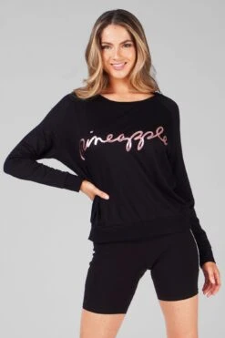 Long Sleeve Script Jumper