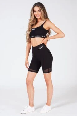 Mesh Panel Cycling Shorts 7 Mesh Panel Cycling Shorts -Pineapple womens black monroe cycling shorts 04