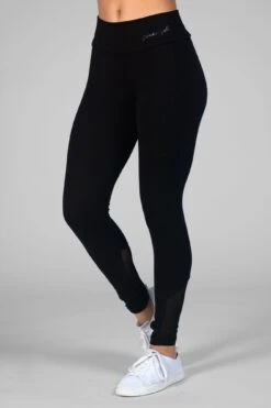 Mesh Panel Leggings
