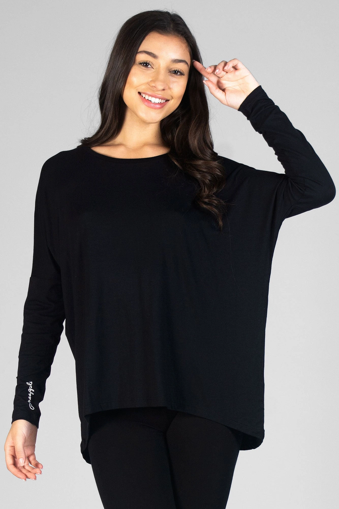 Script Long Sleeve Top 1 Script Long Sleeve Top