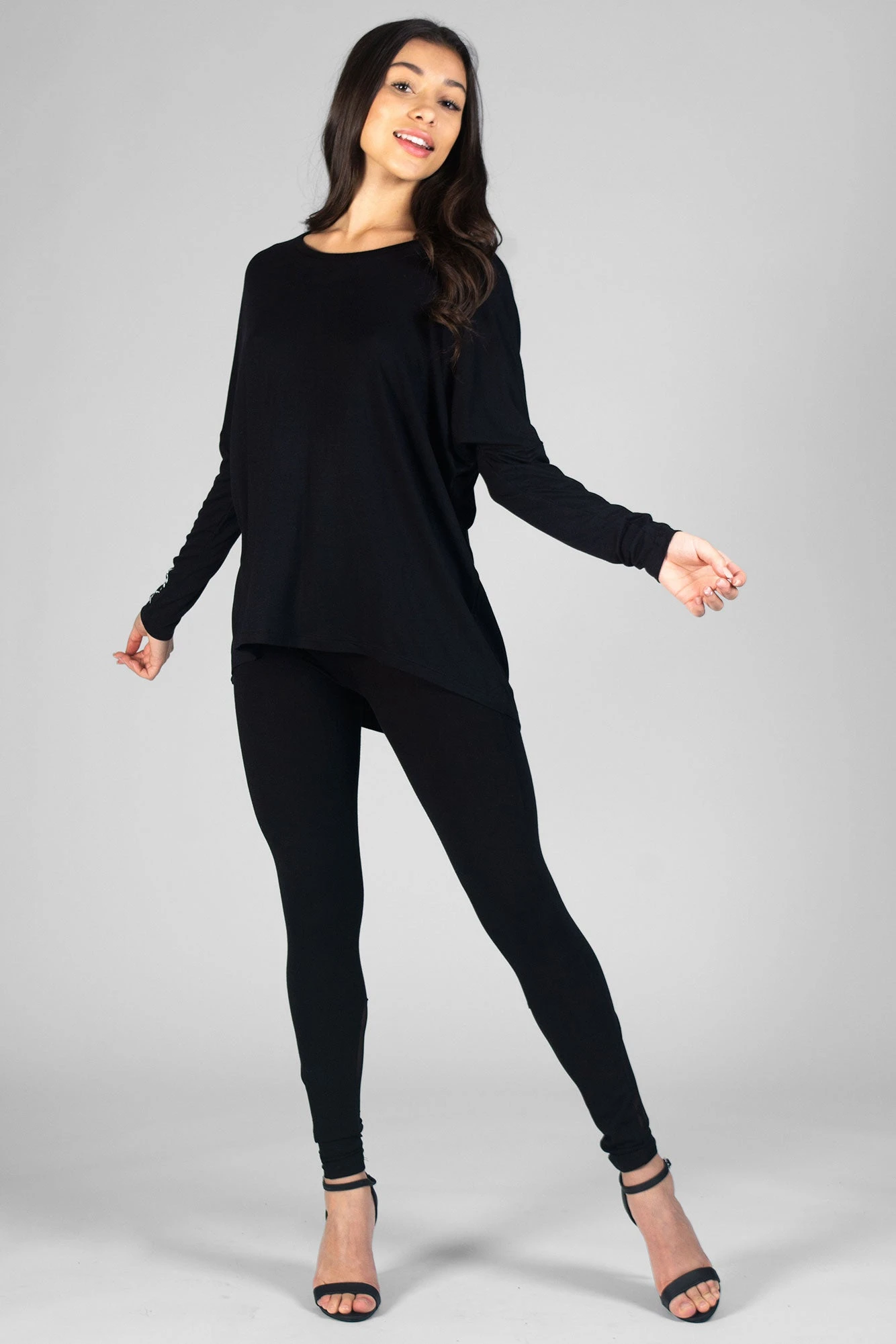 Script Long Sleeve Top 3 Script Long Sleeve Top - Image 3