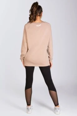 Longline Off Shoulder Sweater -Pineapple womens mocha longline off shoulder sweater 04